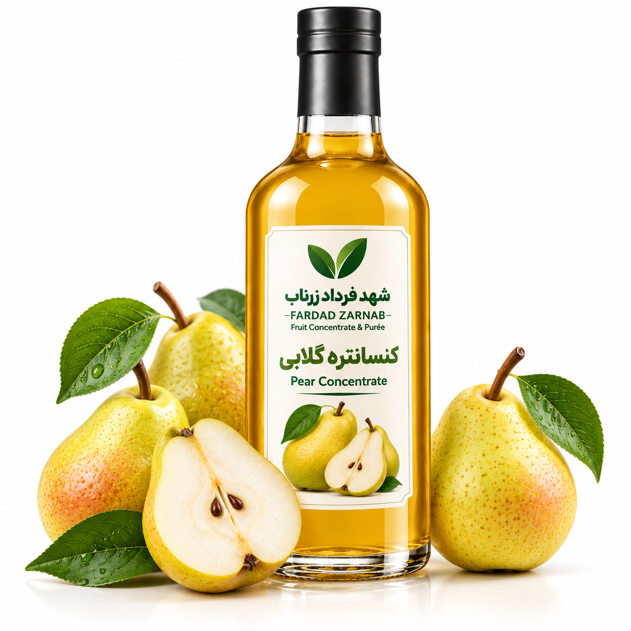 کنسانتره گلابی شهد فرداد زرناب